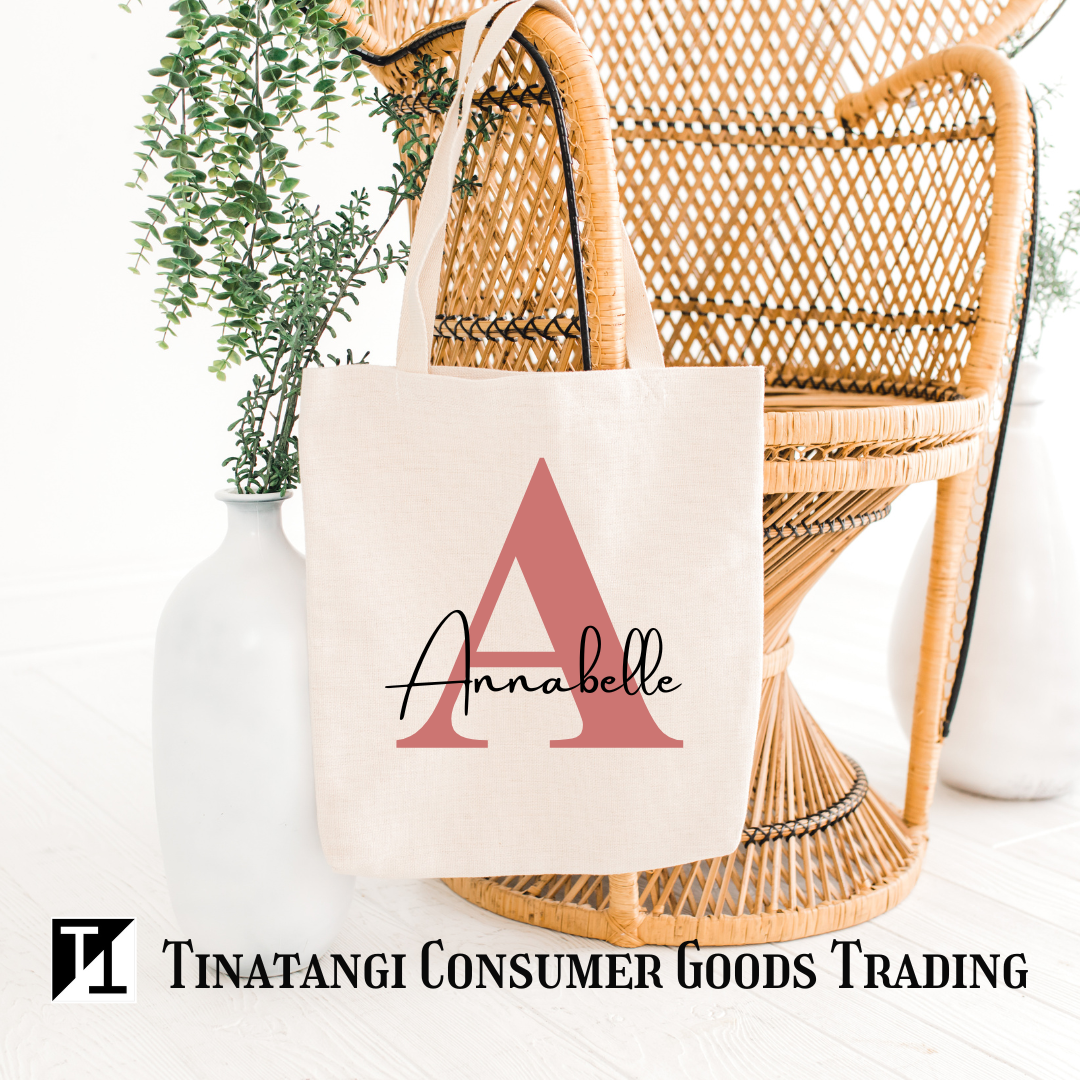 Personalized Canvas Tote Bag